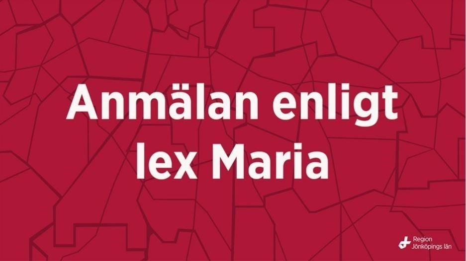 Anmälan enligt Lex Maria